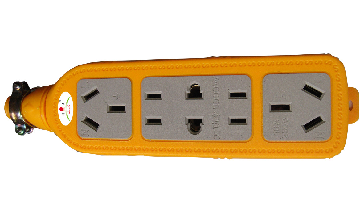 一体式防爆12孔地拖插座