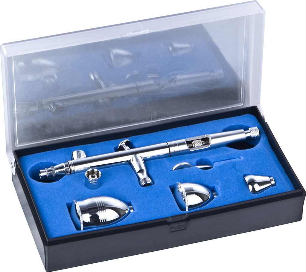 供应0.5mm圆锥形喷嘴高雾化2&5&13cc上壶td-183喷笔