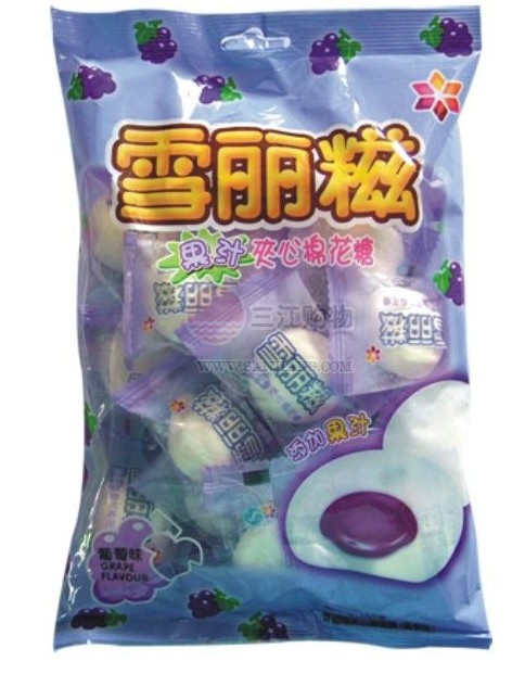 雪丽滋 夹心棉花糖 独立散称小包装 多种口味一箱8斤