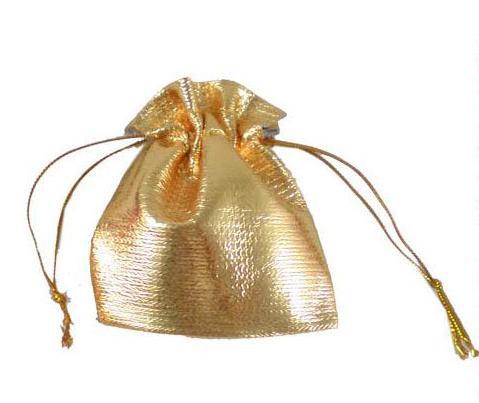 东莞凡美金口袋厂家供应金布袋 珠宝金口袋 束口金口袋 免费取样