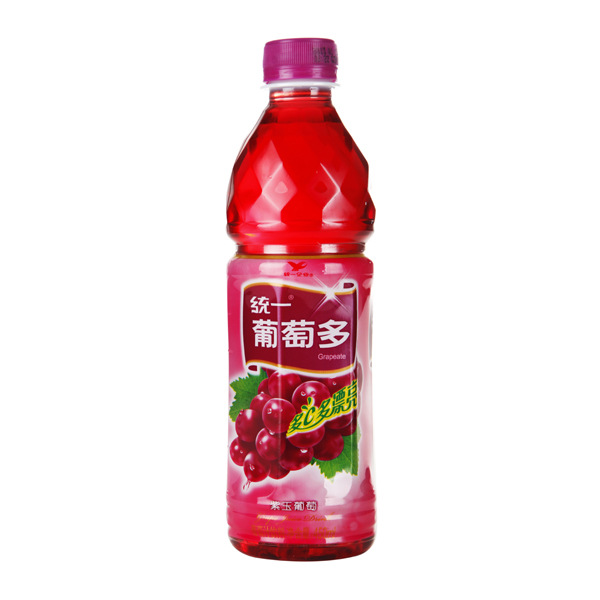 统一葡萄多胶瓶装450ml5厂家直销茶饮料果味饮料批发零售