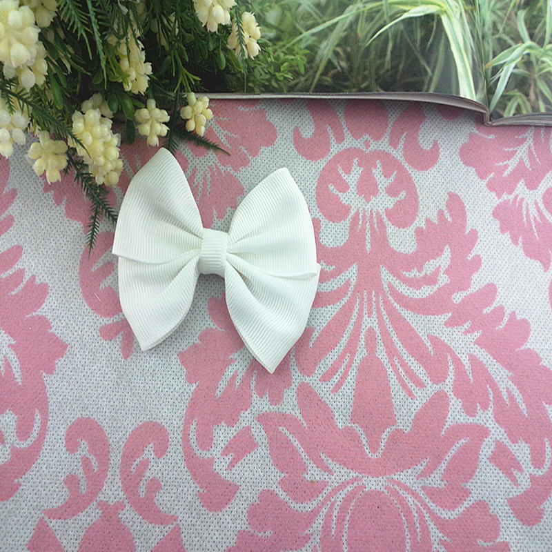 【厂家直销】 供应时尚清新款蝴蝶结鞋花,手工鞋花,布艺鞋花