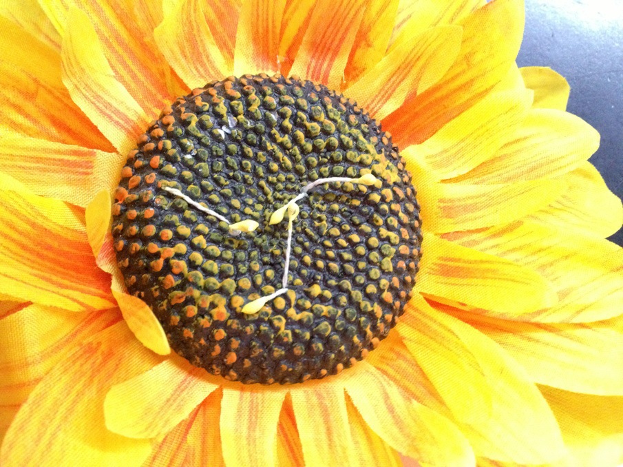 9cm泡沫花心 向日葵花芯