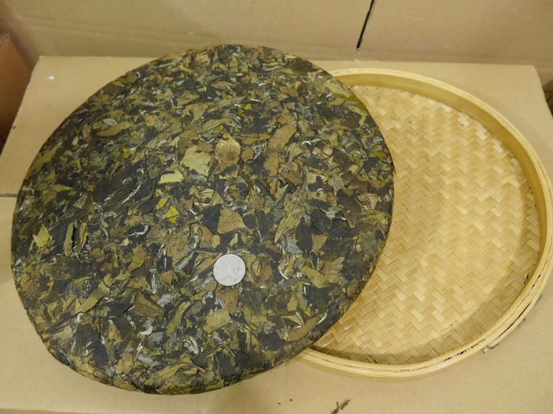 白茶饼福鼎白茶大饼4000g 口感佳