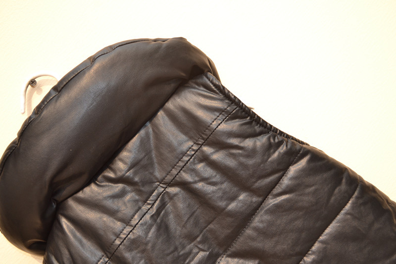 314648 外贸童装 欧美风 女童羊羔绒皮马甲 加厚皮马甲