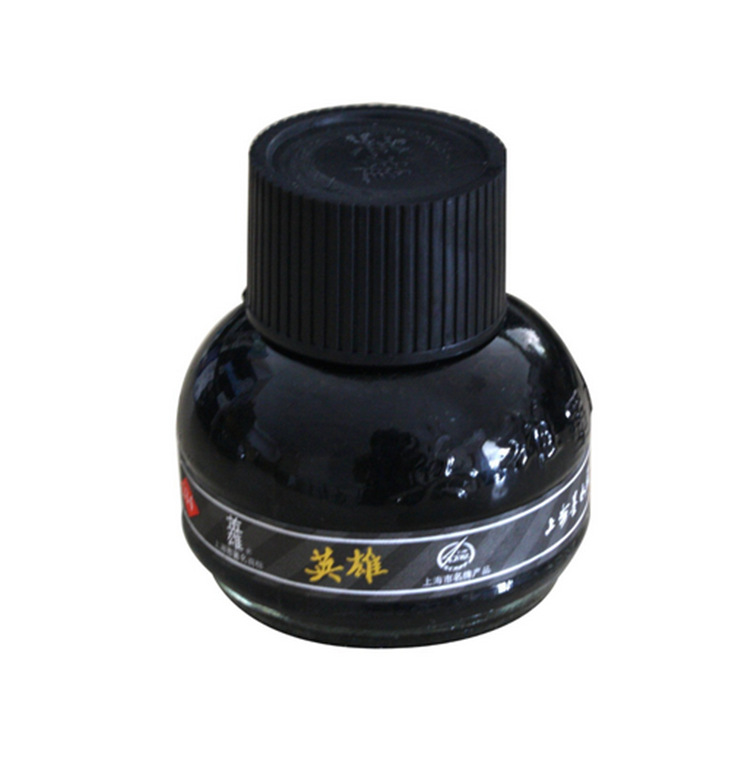 hero英雄234高级碳素墨水 60ml 英雄黑色钢笔墨水