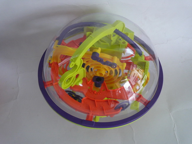 飞碟迷宫魔球 智力迷宫100关3d迷宫 益智玩具