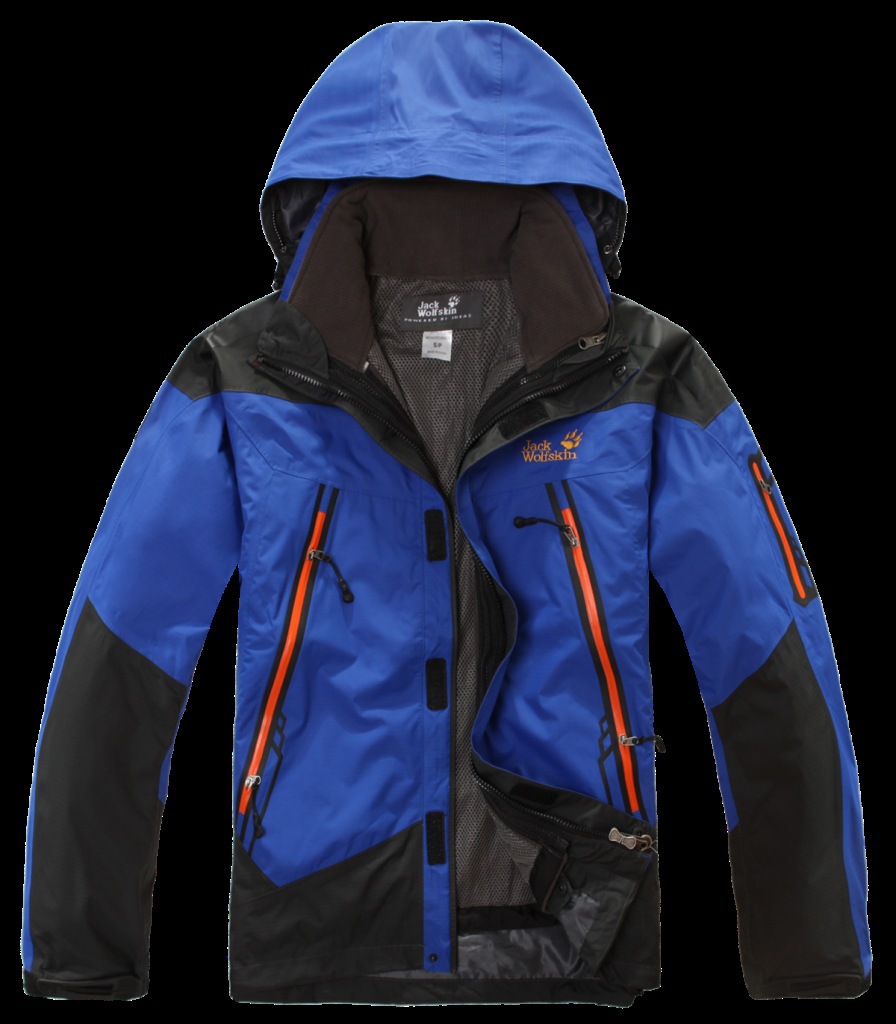 一件代发新款狼爪男款冲锋衣两件套防风雨保暖户外滑雪服外套