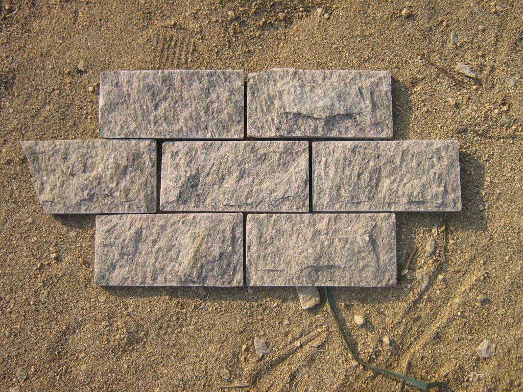 厂家直销文化石蘑菇石晚霞红外墙砖