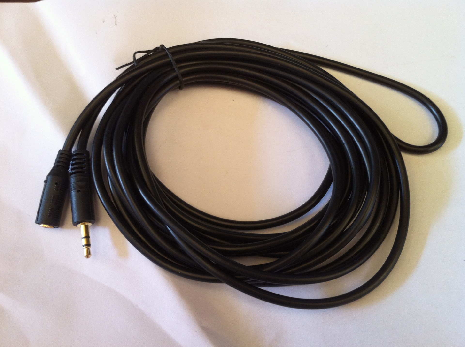 5母座 耳机延长线 音频转接线