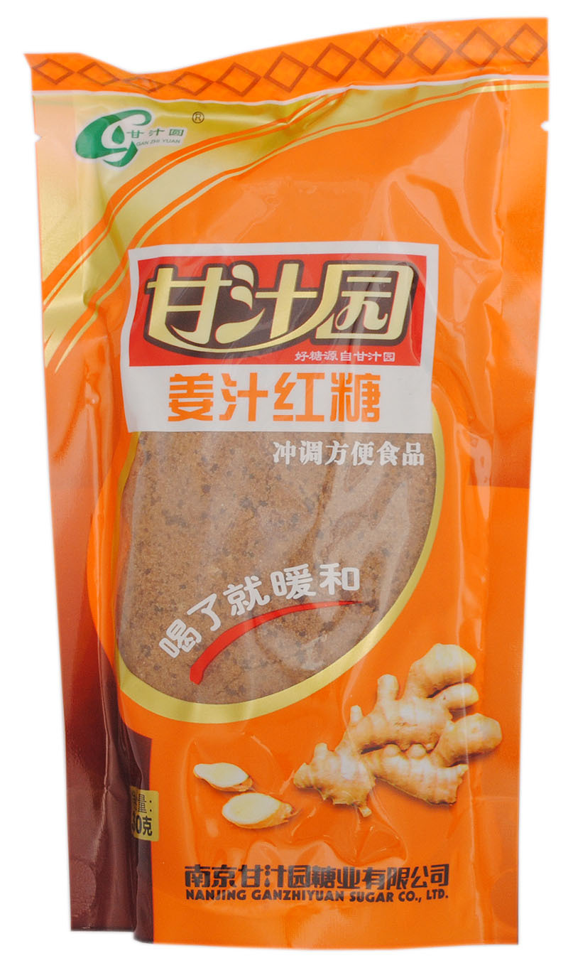 甘汁园 姜汁红糖 350g