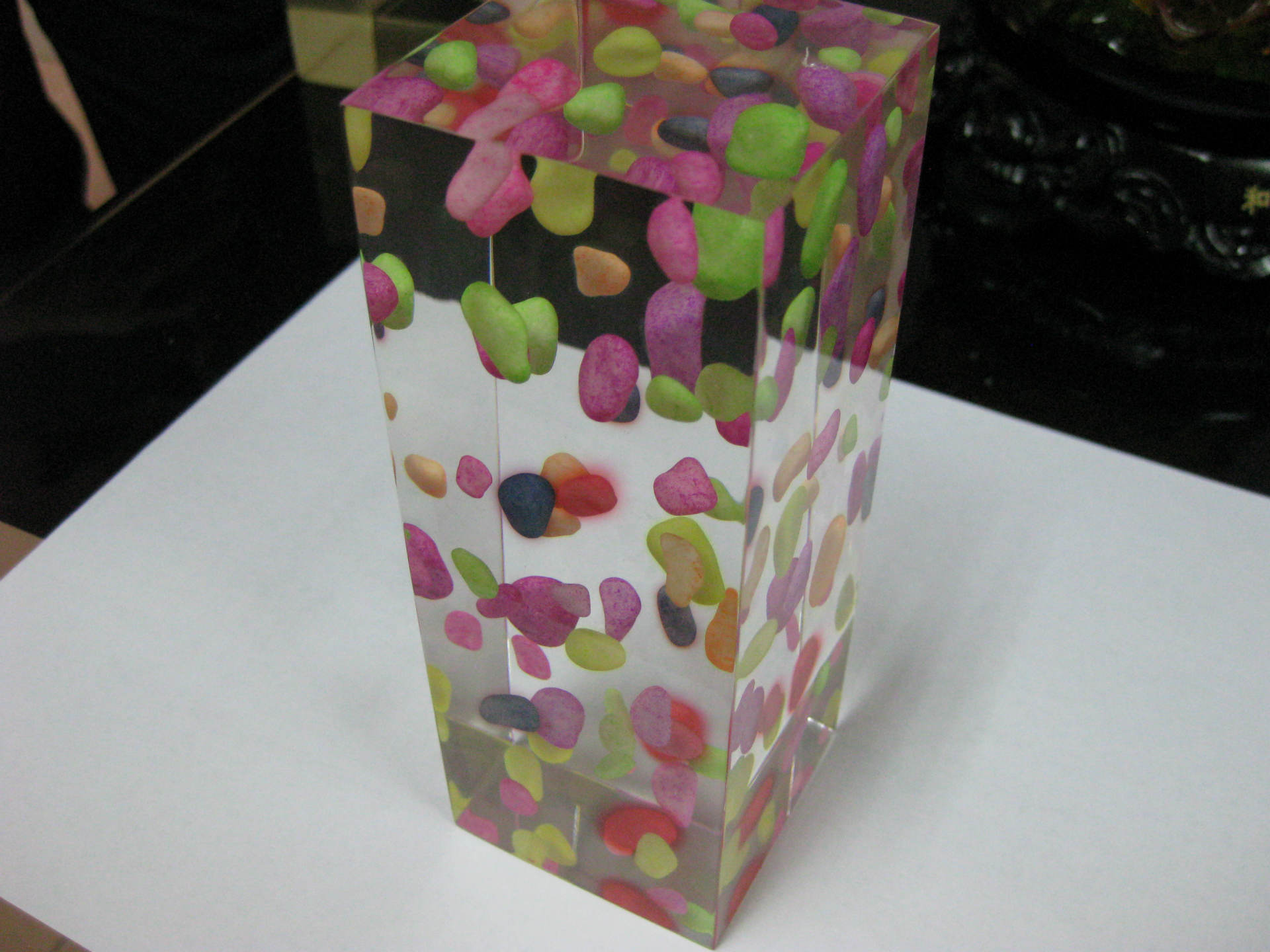 无缝高透明水晶胶,树脂工艺品,亚克水无缝礼品