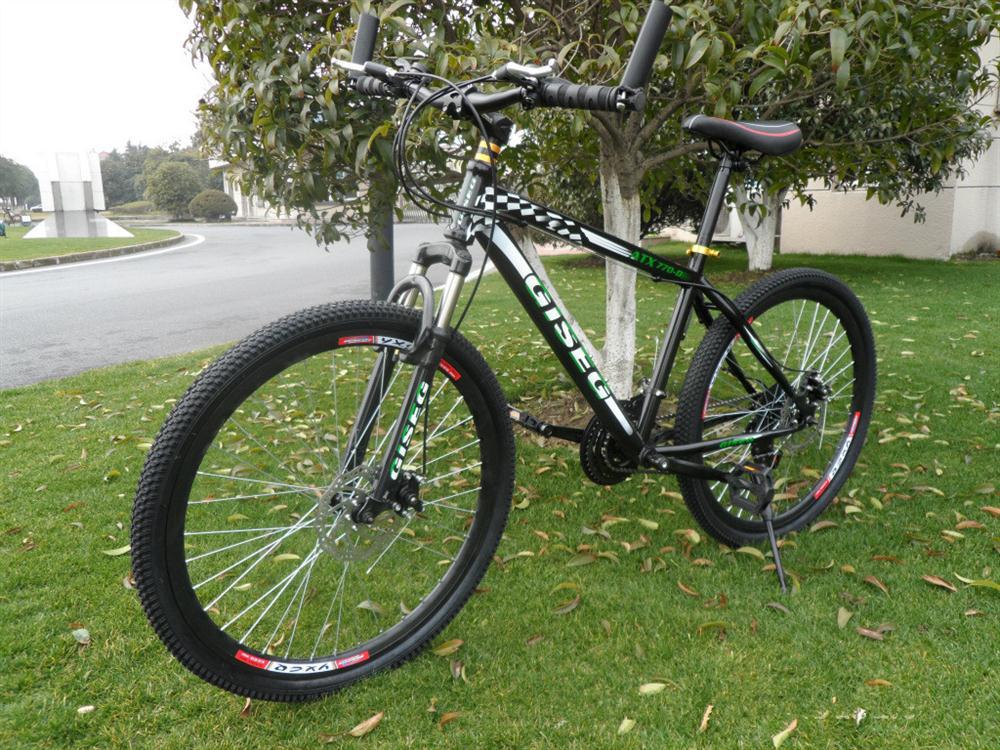 厂家批发久牛26寸21速牛角公路越野变速山地自行车非普通单车