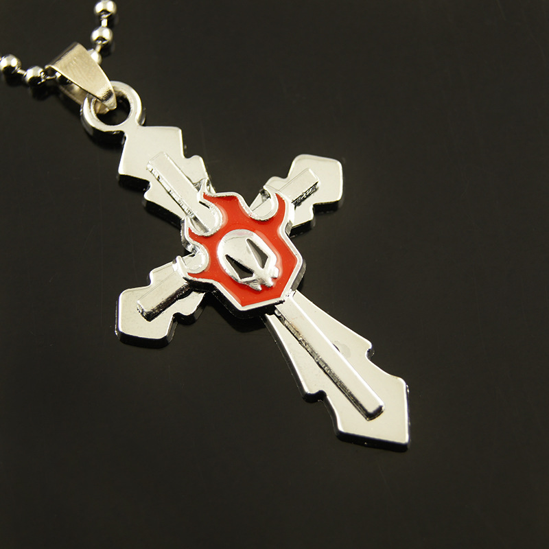 动漫周边 死神项链 十字架项链 动漫项链 动漫项链批发 厂家直销图片
