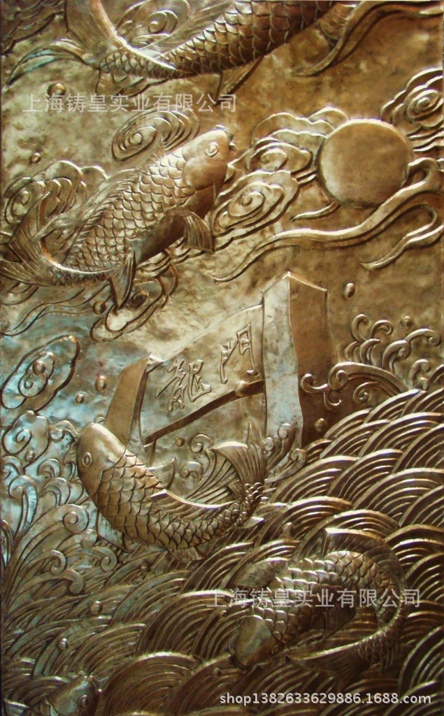 美捷尔铜艺铜浮雕壁画