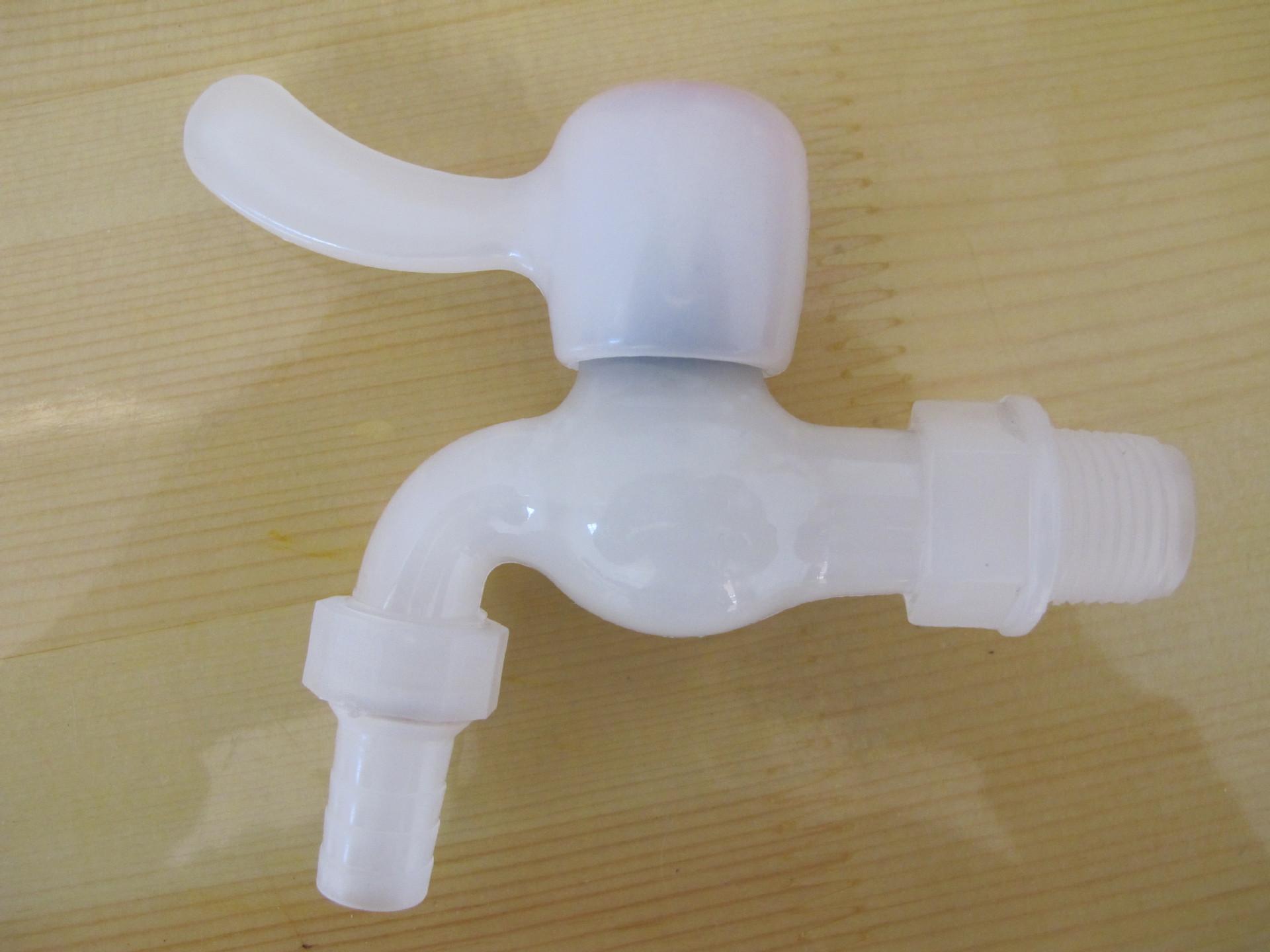 厂家直销批发塑料pp水龙头 水嘴 洗衣机专用快开 4分 6分