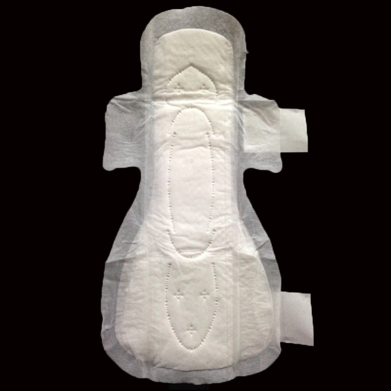 厂家直销 超长扇尾夜用卫生巾 健康舒适纯棉透气加长夜用卫生巾