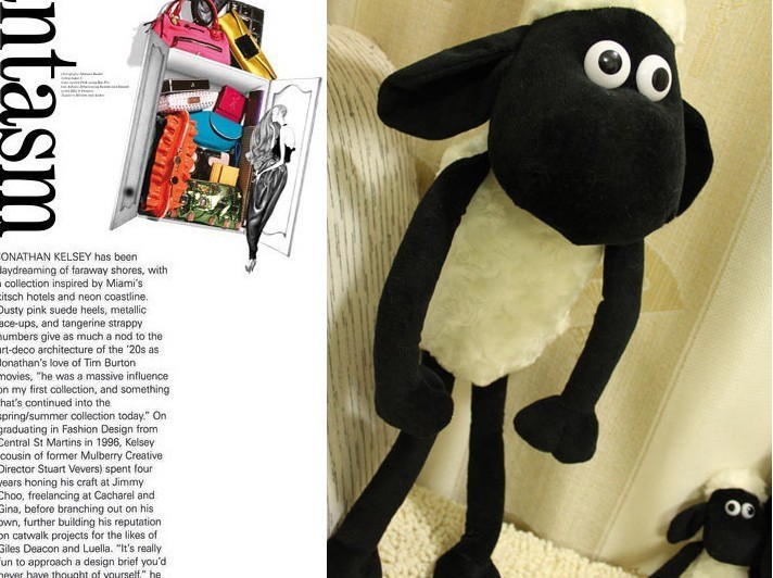 外贸原单肖恩shaunthesheep多利羊公仔 动漫小羊玩偶 毛绒娃娃