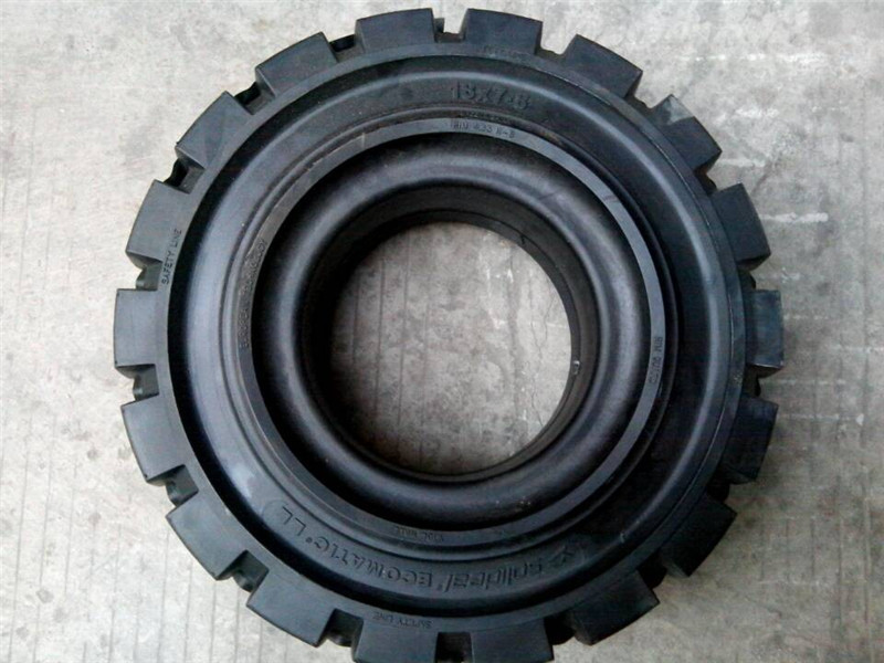 33 正品速力达ecomatic ll叉车实心轮胎18x7-8/4.33