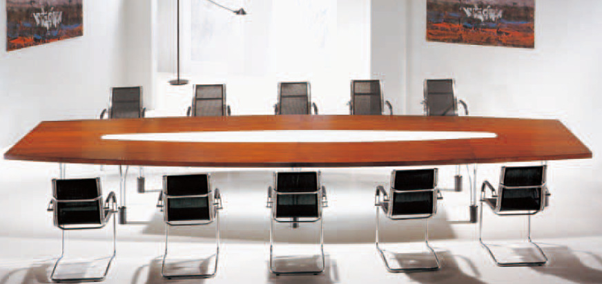 久德隆家具 会议桌系统 简约时尚型 12人桌