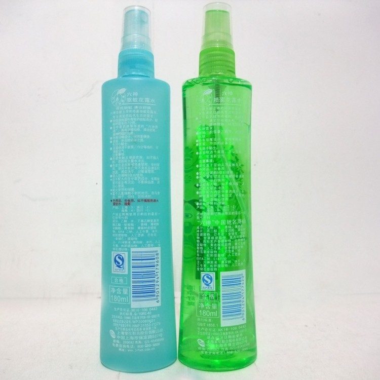 180ml喷雾六神花露水 驱蚊 止痒 清新 30瓶/件(塑料瓶)