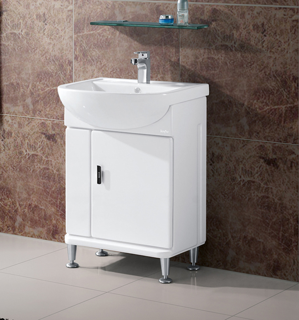 江南洁具 57圣陶立柜亚克力浴室柜洗脸盆卫生间组合