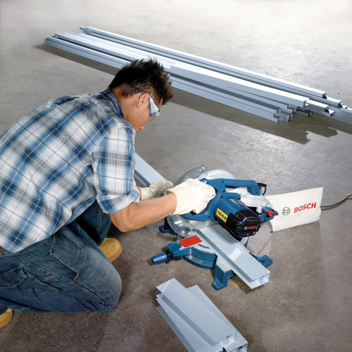 bosch博世gcm 10m斜断锯介铝机10寸 255mm