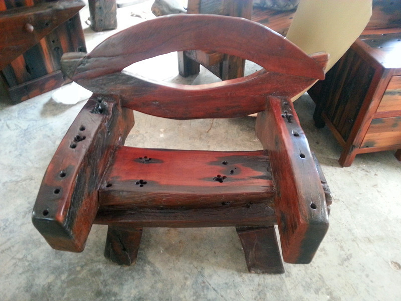 老船木艺术主人椅船木主人椅孤品船木艺术椅异形主人椅