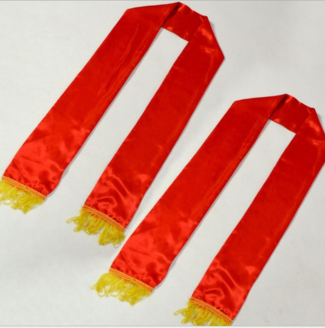 厂家直销订做绶带礼仪带迎宾带授带欢迎带表彰带