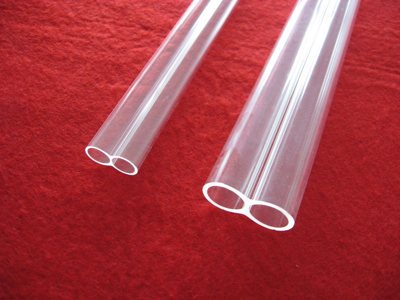 零售批发石英管石英双管可定制