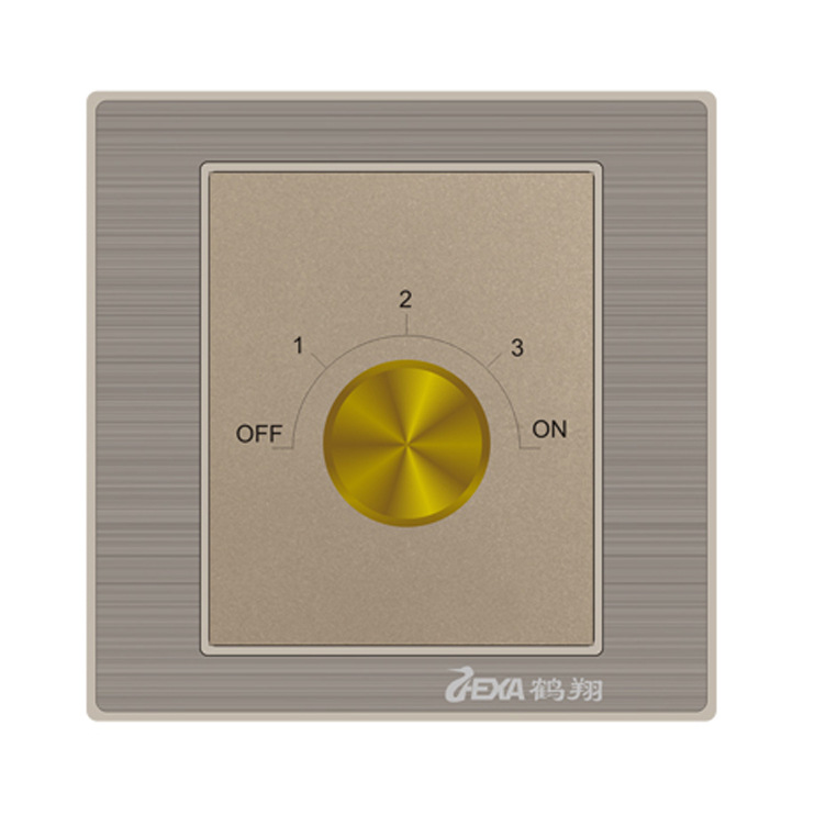 长期供应 t5不锈钢拉丝开关插座 空调风机开关