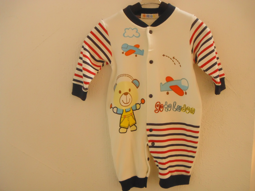《厂家直销》现货供应童装批发 日韩婴儿爬爬服 婴幼儿服装批发图片