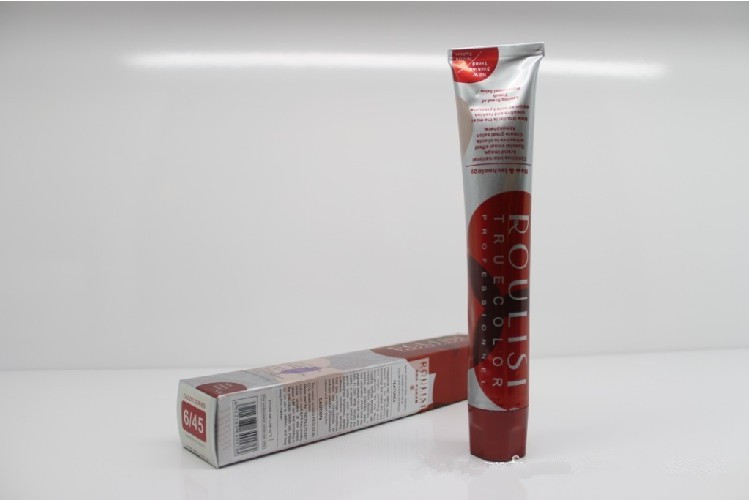 批发 中山佳丽l法国利威丝柔丽丝彩色黑色roulis染发剂染发膏80g