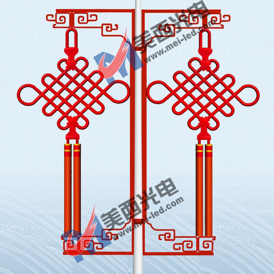 新款古典简约led中国结 led发光中国结 道路装饰中国结 led中国节
