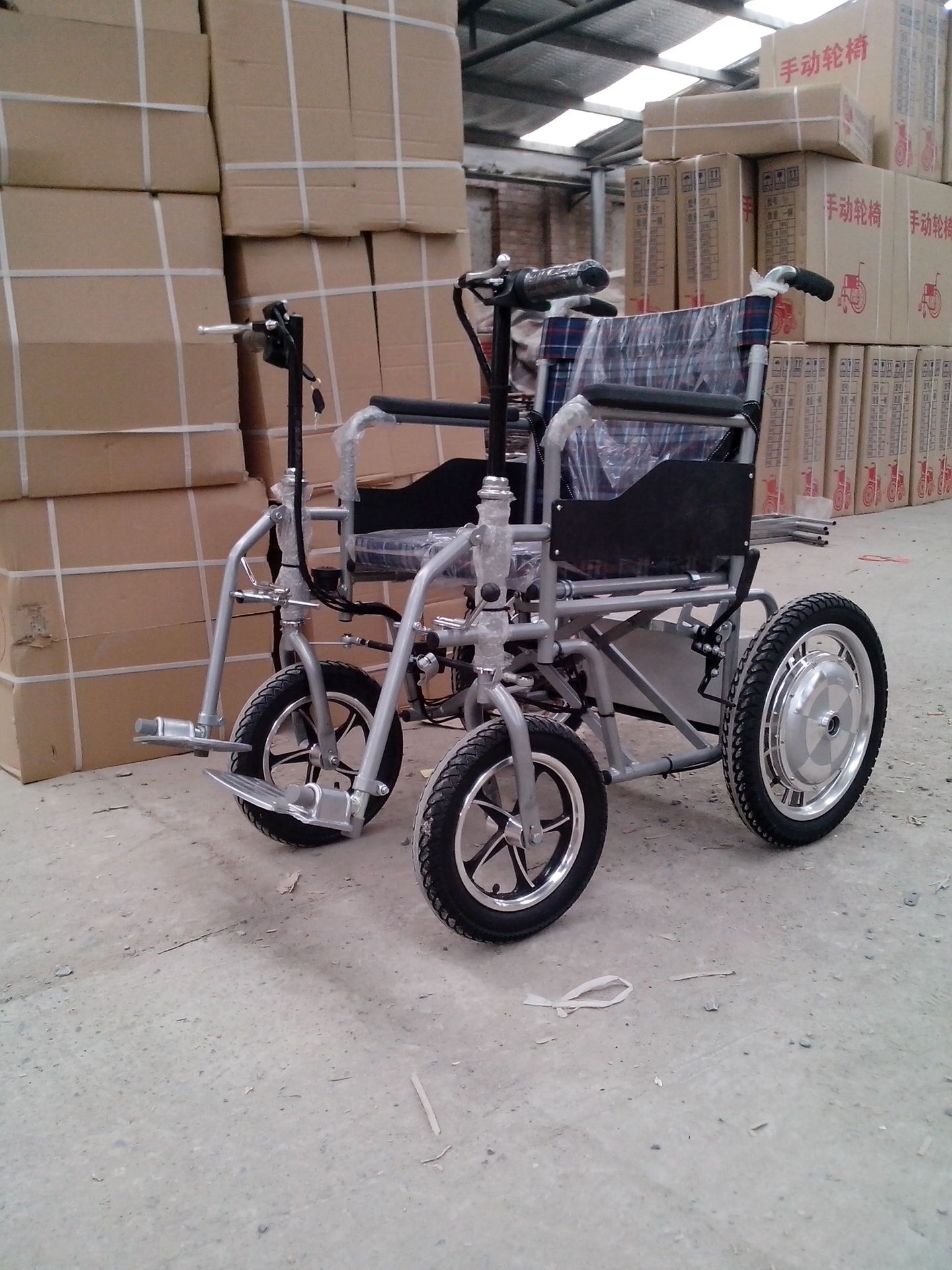 老年代步车电动轮椅四轮电动车