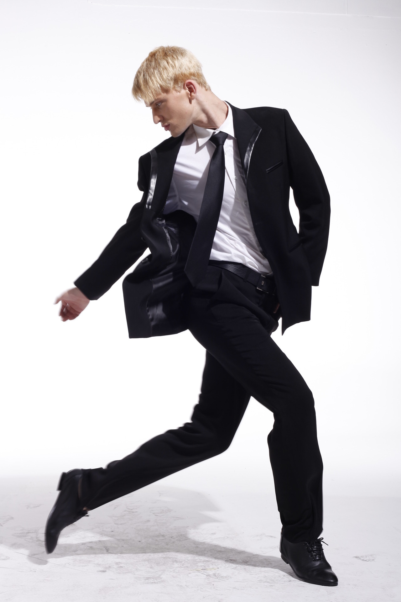 商务绅士 高档结婚礼服亮银丝拼接西服套装 新郎气质礼服