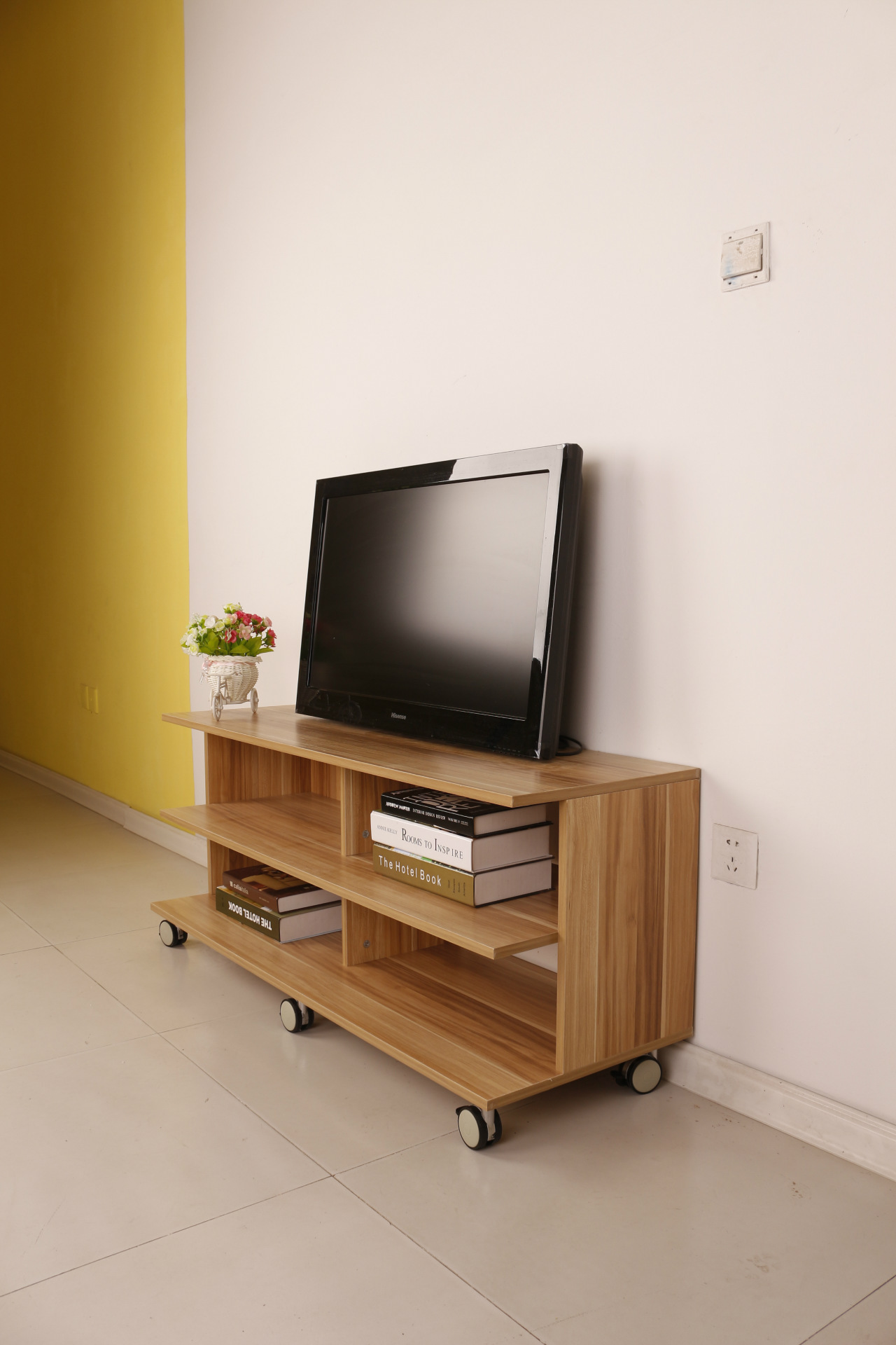 美居世家移动电视柜地柜厅柜1.2米现代简约客厅家具