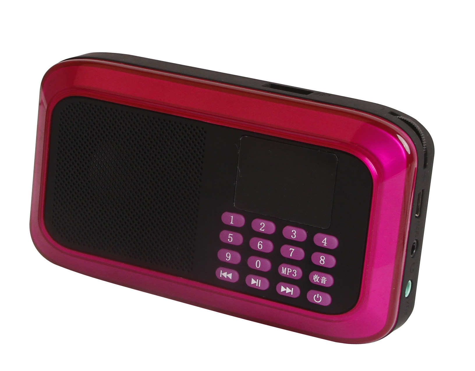 王牌f9 小型插卡音箱 支持数字点歌 收音机