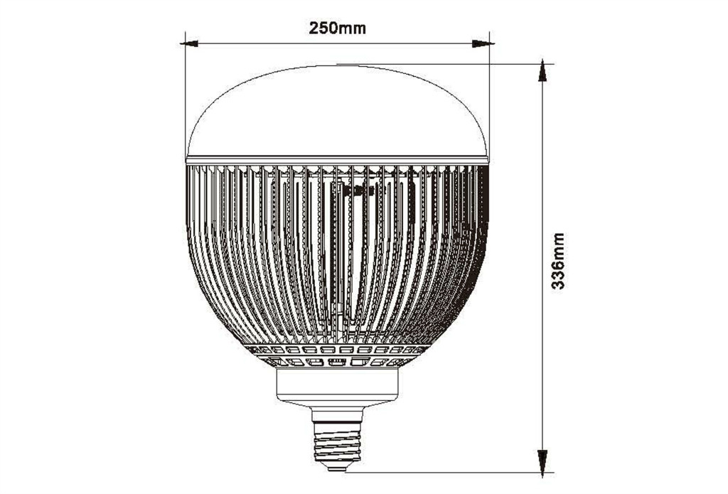 g250 120w球泡灯 艾迪森光源 质保3年
