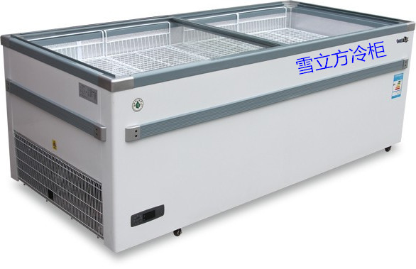 供应济南低温岛柜丨雪立方岛柜厂家丨超市岛柜价格丨冷藏柜