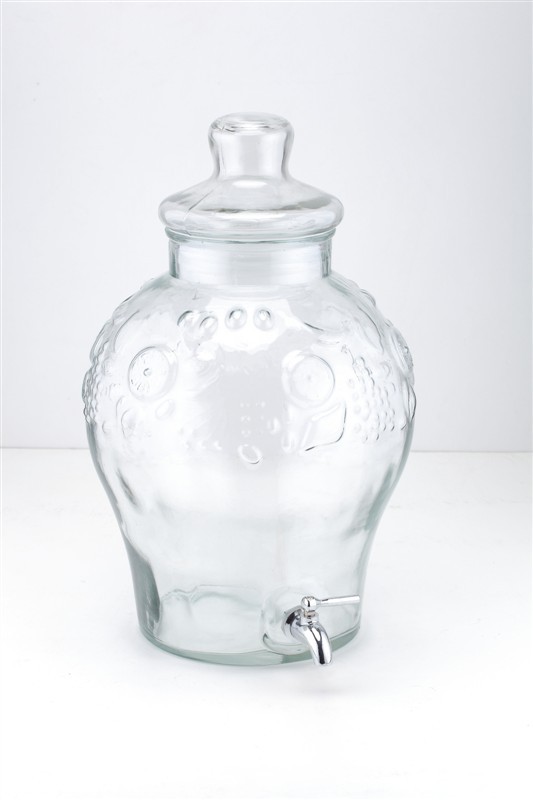 安全无铅玻璃泡酒器 将军酒罐 9012 603