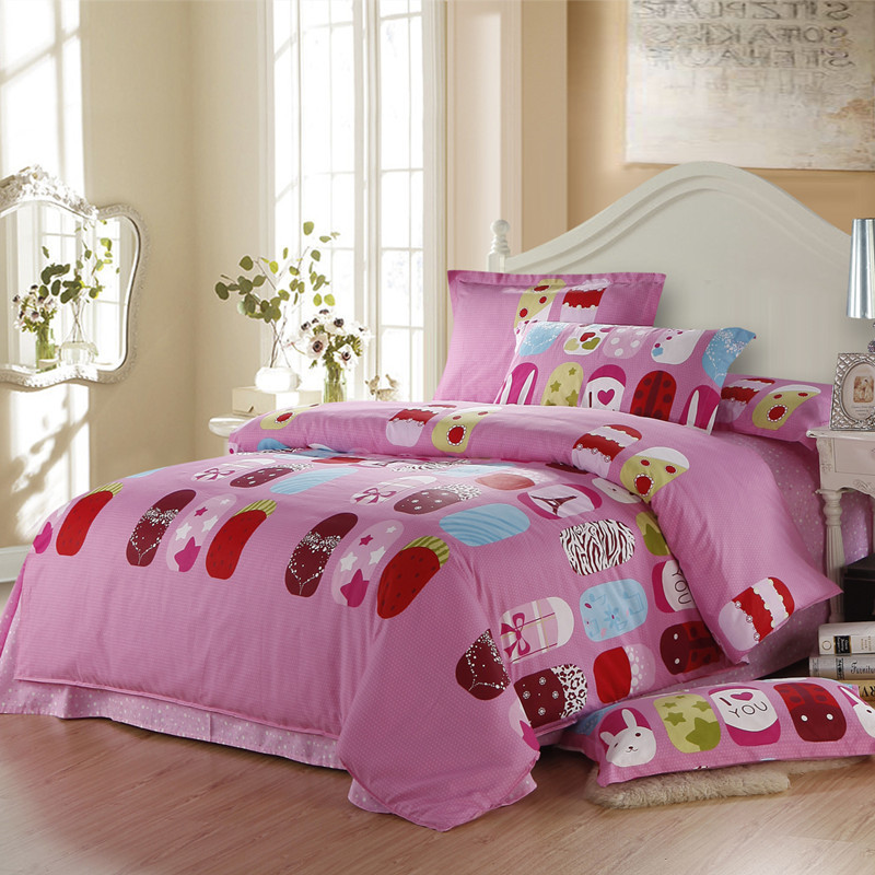 2013新款雅士利家纺全棉四件套床单被套枕套 床上用品韩国