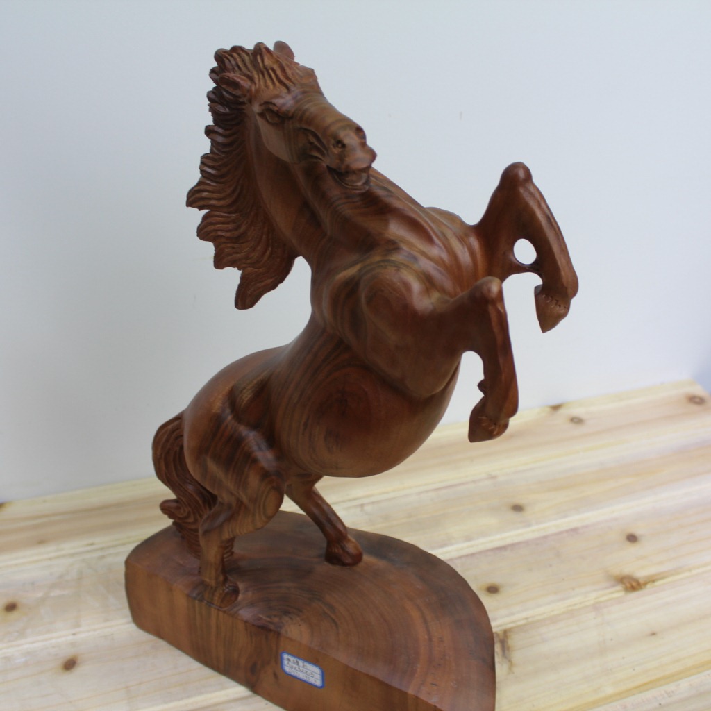 香樟家具摆件 立马 马到成功