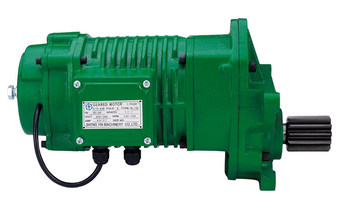 台湾直供 起重机端梁专用圣音电机 三合一驱动 行吊马达