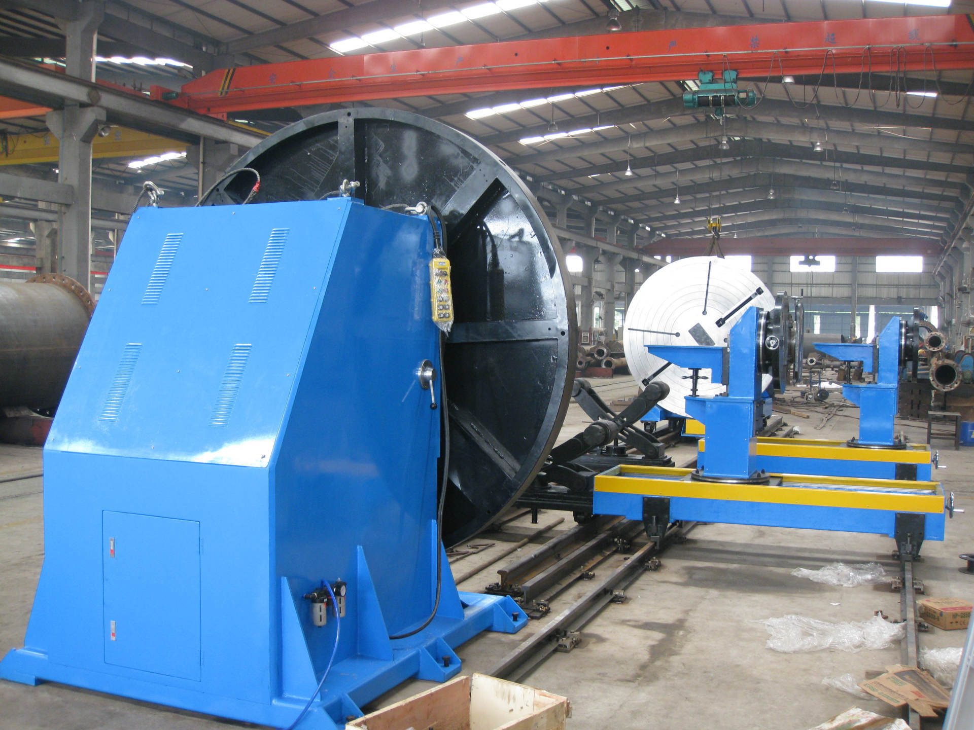 钢管连接板组对机