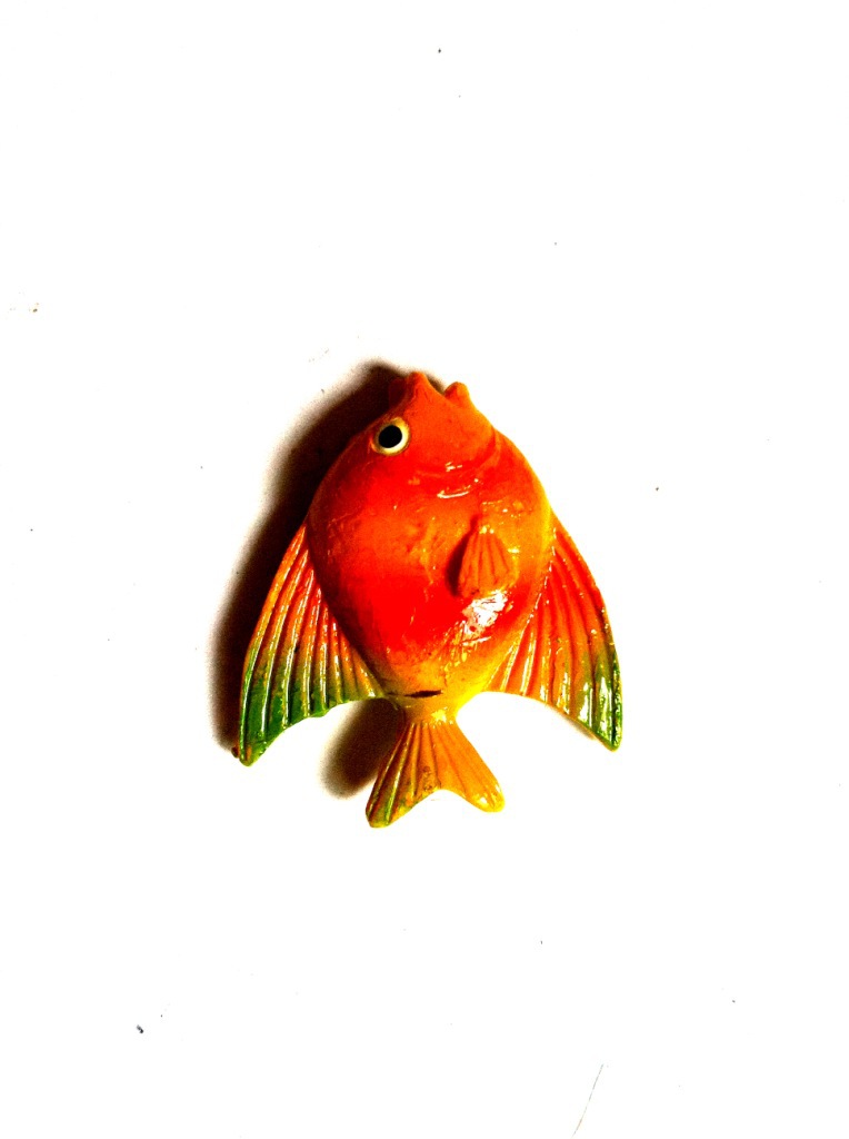 低价批发树脂鱼型贴 创意动物工艺品 卡通鱼工艺品