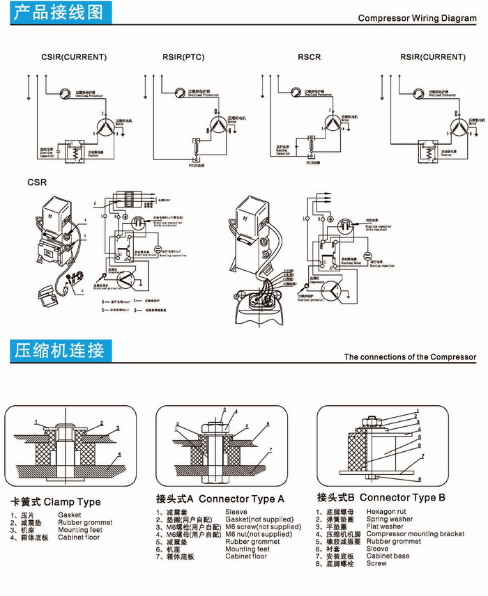 海尔冰箱压缩机接线图片