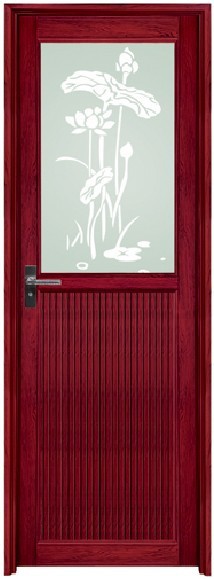 可定制 高档钛镁铝合金 平开门.