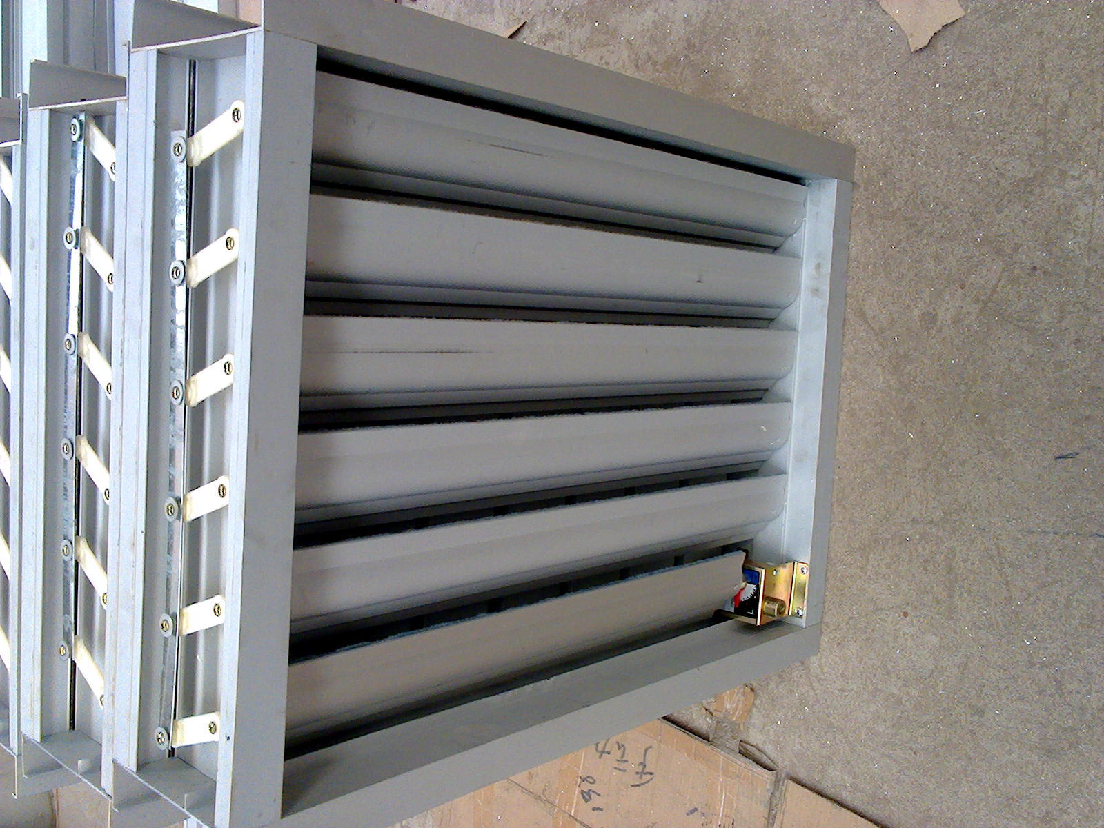 lbc电厂专用防沙保温可调百叶窗钢制防雨可调百叶窗