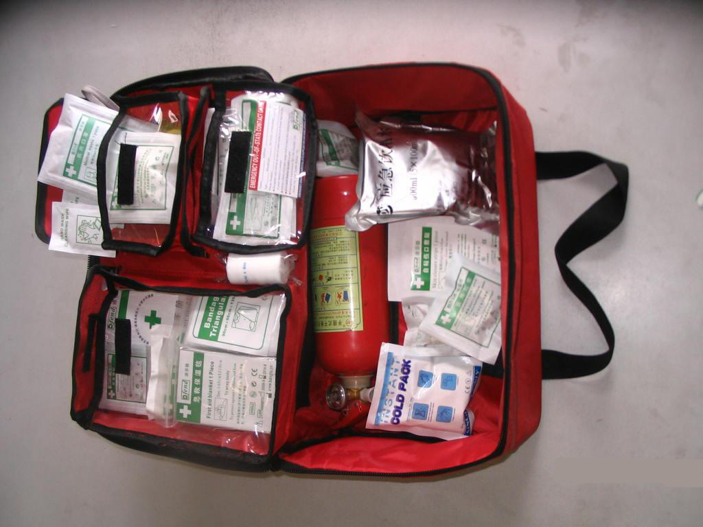 单盖开式野外急救包,药品包,急救箱